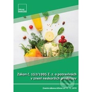 Zákon č. 152/1995 Z. z. o potravinách v znení neskorších predpisov - Verlag Dashöfer