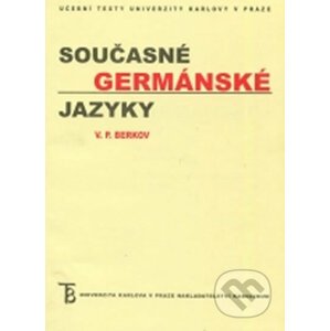 Současné germánské jazyky - V.P.Berkov