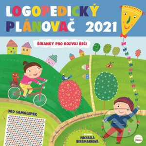 Logopedický plánovač 2021 (se samolepkami) - Michaela Bergmannová, Ilona Eichlerová, Pavla Köpplová