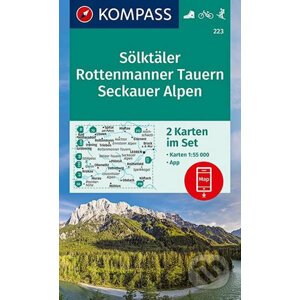 Sölktäler, Rottenmanner Tauern, Seckauer Alpen 223 - Kompass