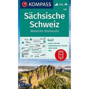 Sächsische Schweiz, Westliche Oberlausitz 810 - Kompass