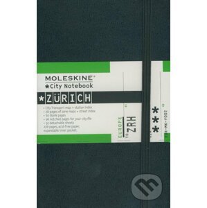 Moleskine CITY - malý zápisník Zürich (čierny) - Moleskine