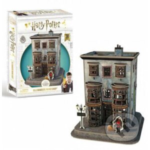 Harry Potter 3D puzzle - Příčná ulice Ollivanderův obchod s hůlkami - CubicFun