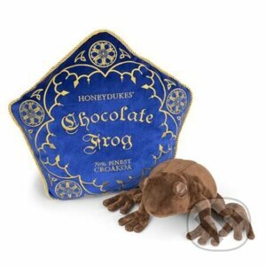 Plyšák s vankúšom Harry Potter - Čokoládová žabka - Noble Collection