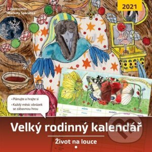Velký rodinný kalendář 2021 - Monika Kopřivová