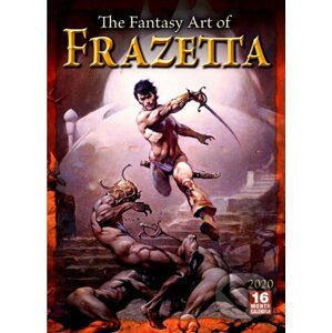 The Fantasy Art of Frazetta - 2020 16 Month Calendar - Frank Frazetta