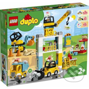 LEGO DUPLO - Stavba s vežovým žeriavom - LEGO