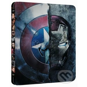 Captain America: Občanská válka 3D Steelbook Steelbook