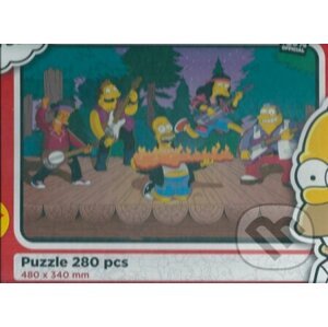 Simpsonovi puzzle 280 - EFKO karton s.r.o.