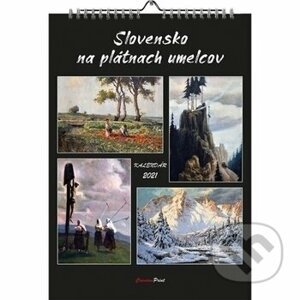 Slovensko na plátnach umelcov - nástenný kalendár 2021 - CRANIUMPRINT