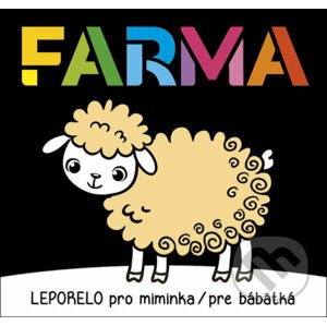 Leporelo pro miminka / pre bábätká - Farma - INFOA