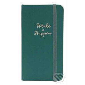 Pukka Pad Zápisník s elastickým uzávěrem, zelený - Pukka Pad