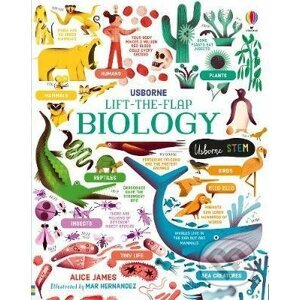 Lift-the-Flap Biology - Alice James, Mar Hernandez (ilustrator)