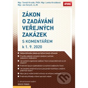 Zákon o zadávání veřejných zakázek s komentářem - Tomáš Kruták, Lenka Krutáková, Jan Gerych