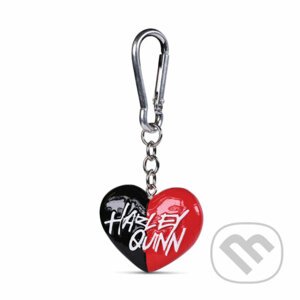 Prívesok na kľúče Harley Quinn: Srdce - HARLEY QUINN