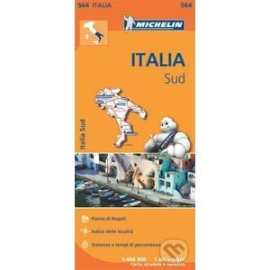 Italia Map Sud - 1:400 000 (564 Michelin) - Michellin
