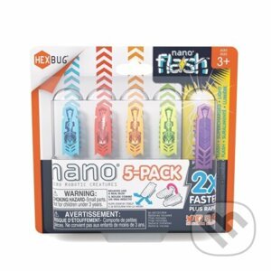 HEXBUG Nano 5pack - Nano + 1 Flash - LEGO