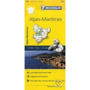 Local Map - Alpes Maritimes - Michellin