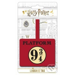 Visačka na kufr Harry Potter - nástupiště 9 3/4 - FERMATA, a.s.