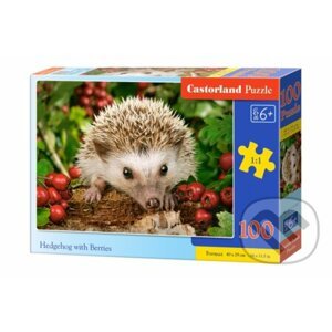 Hedgehog with Berries - Castorland