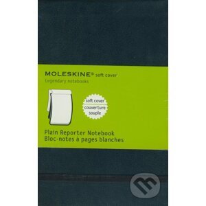 Moleskine - malý čistý reportérsky zápisník (mäkká čierna väzba) - Moleskine