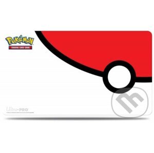 Pokémon UltraPRO: Hrací podložka - Pokéball Red and White - ADC BF