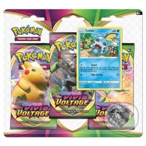 Pokémon TCG: Sword and Shield Vivid Voltage - 3 Blister Booster - ADC BF