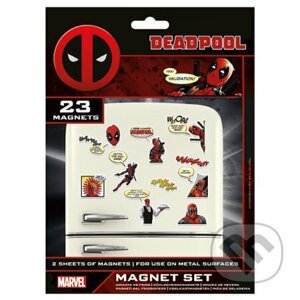 Sada magnetek Marvel - Deadpool (23 ks) - Fantasy
