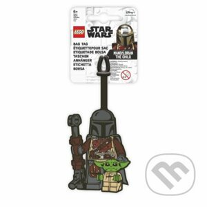 LEGO Star Wars Jmenovka na zavazadlo - Mandalorian a Baby Yoda - LEGO
