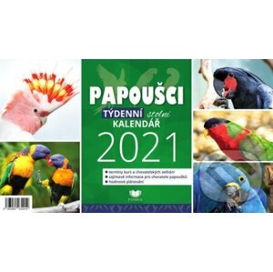 Stolní kalendář Papoušci 2021 - Fynbos