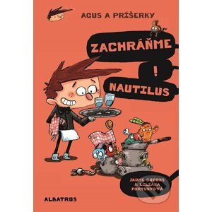 E-kniha Agus a príšerky 2: Zachráňme Nautilus! - Jaume Copons, Liliana Fortuny (ilustrácie)