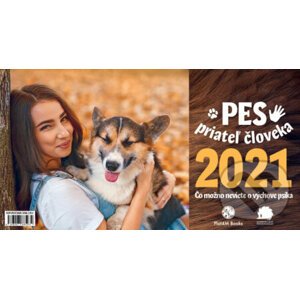 Stolový kalendár PES priateľ človeka 2021 - Plat4M Books