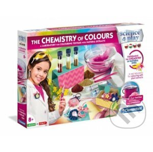 Dětská laboratoř: Sada barevná chemie - Clementoni
