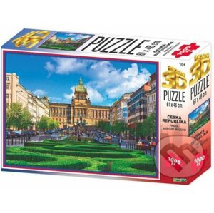 3D Puzzle Praha - Národní muzeum - EPEE