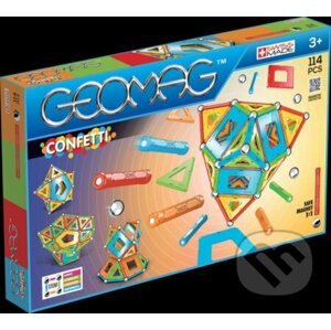 Geomag Confetti 114 dílků - Geomag