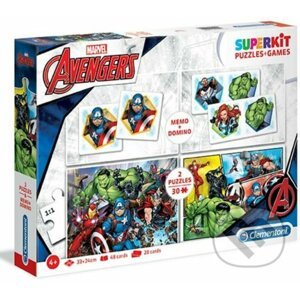 Superkit Avengers 4 v 1 - Clementoni