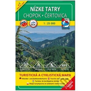 Nízke Tatry Chopok - Čertovica 1:25 000 - Meritum