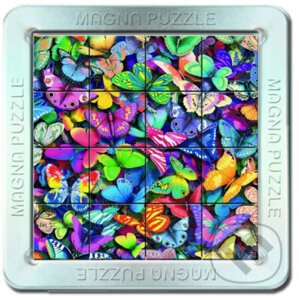 Magnetické 3D puzzle Motýli - Piatnik