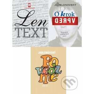 E-kniha Len TEXT + O krok vpred + Povedzme - Fero Jablonovský