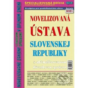 Novelizovaná Ústava Slovenskej republiky 2021 - Epos