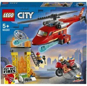 Hasičský záchranný vrtuľník - LEGO