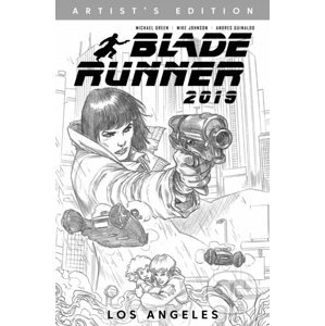 Blade Runner 2019 Vol 1 B&W Art Edition - Mike Johnson, Michael Green, Andres Guinaldo (ilustrátor)