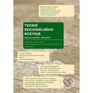 E-kniha Teorie regionálního rozvoje - Jiří Blažek, David Uhlíř
