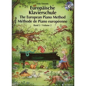 Evropská klavirní škola 2. + CD - Fritz Emonts