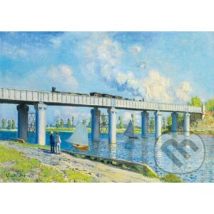 Claude Monet -Railway Bridge at Argenteuil, 1873 - Bluebird