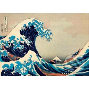 Hokusai - The Great Wave off Kanagawa, 1831 - Bluebird