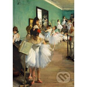Degas - The Dance Class, 1874 - Bluebird