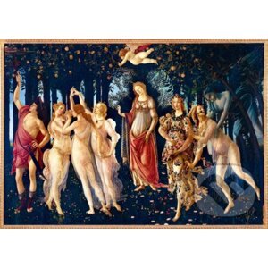 Botticelli - La Primavera (Spring), 1482 - Bluebird