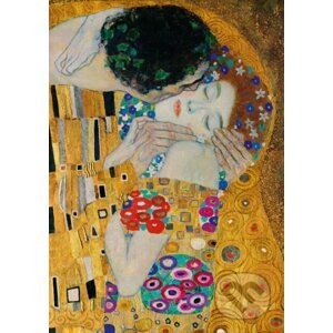 Gustave Klimt - The Kiss (detail), 1908 - Bluebird