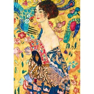 Gustave Klimt - Lady with Fan, 1918 - Bluebird